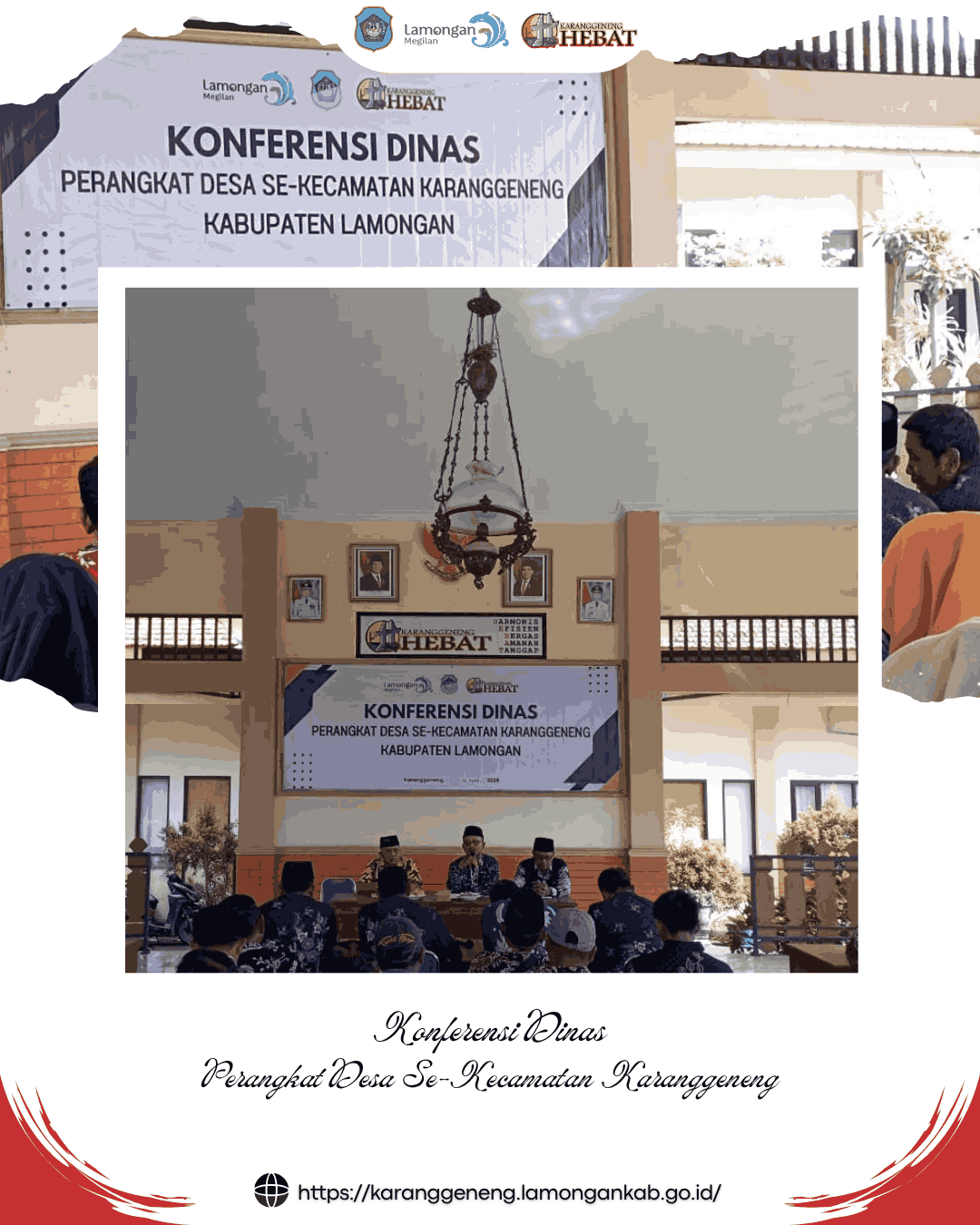 Konferensi Dinas Perangkat Desa se-Kecamatan Karanggeneng