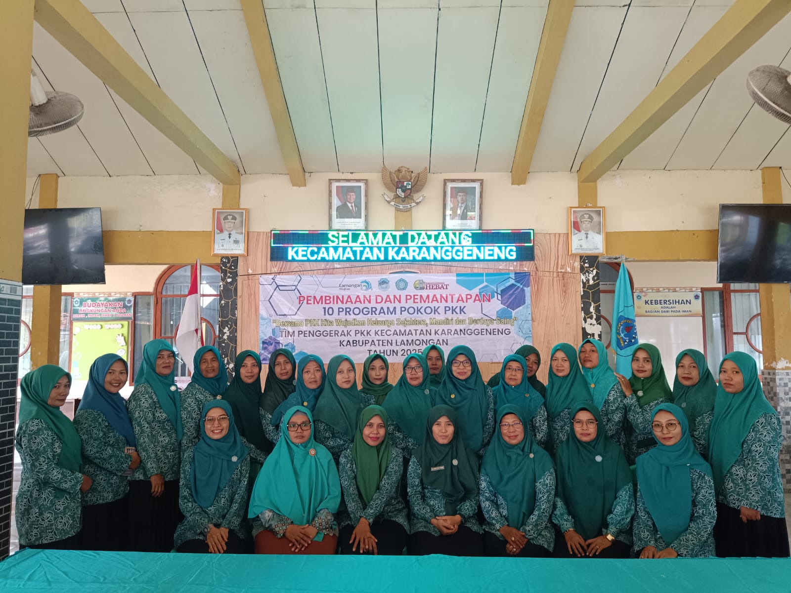 pembinaan PKK di Balai Desa Latukan