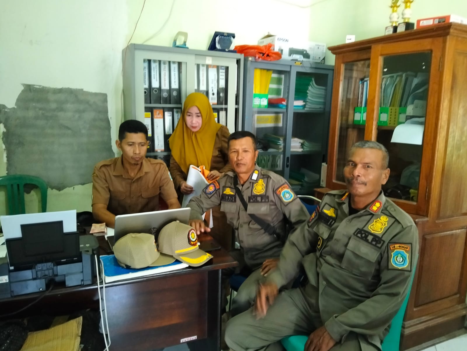 Kunjungan serta silaturahmi di Desa Kawistolegi