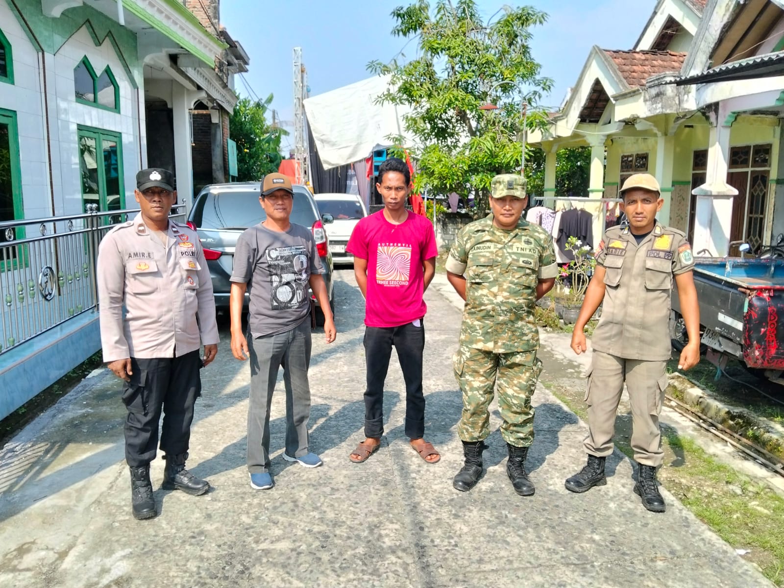 Foto: Giat PAM di Dusun Legoh Desa Jagran Berjalan Aman dan Kondusif