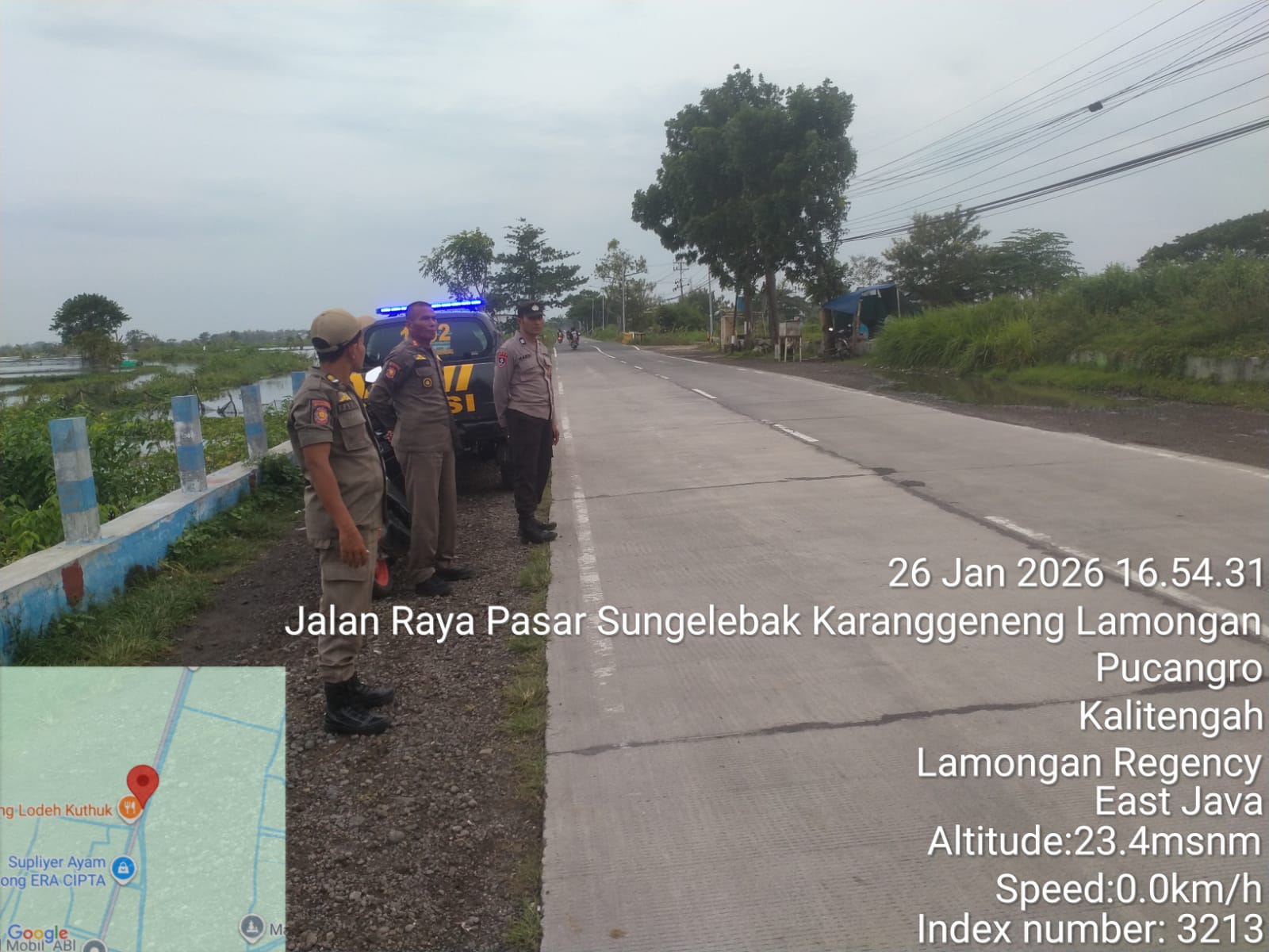 Foto: Patroli Antisipasi Balap Liar di Kawasan Rawah Pucangro