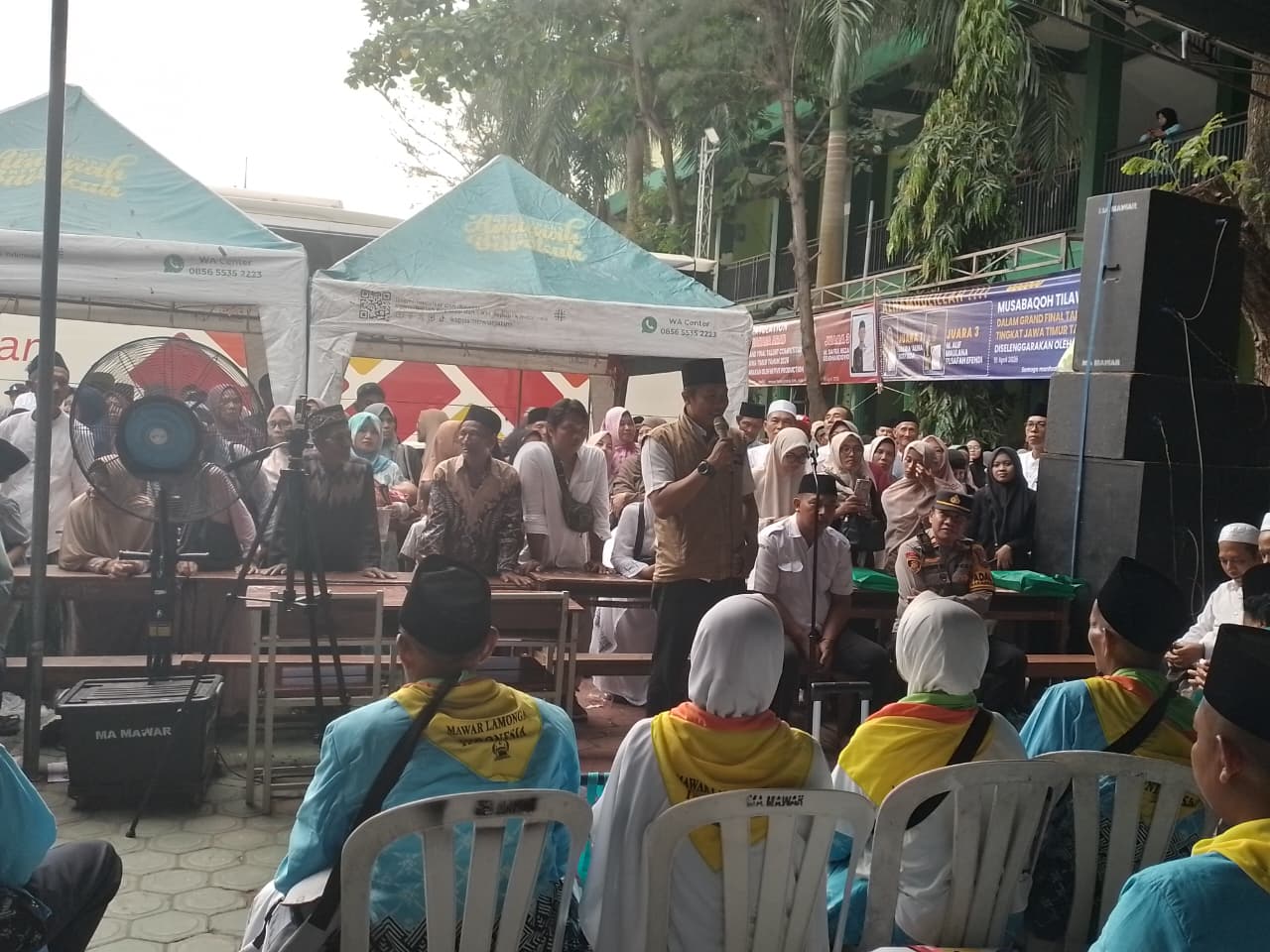 Foto: Pemberangkatan Jamaah Haji KBIHU Matholi’ul Anwar Tahun 2026