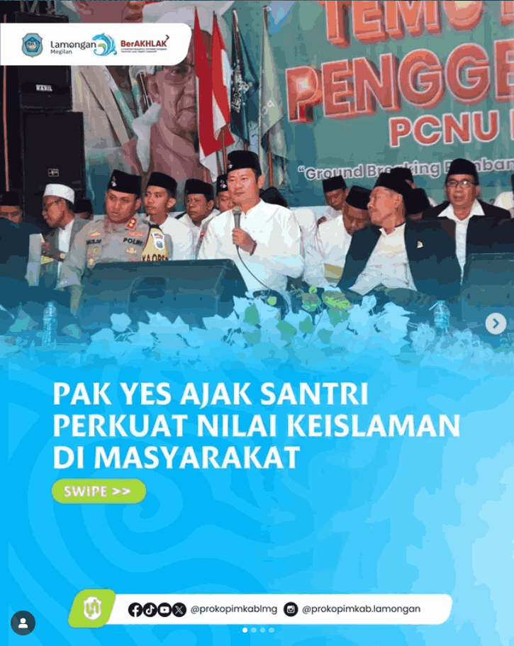 Foto: Pak YES Ajak Santri Perkuat Nilai Keislaman di Masyarakat