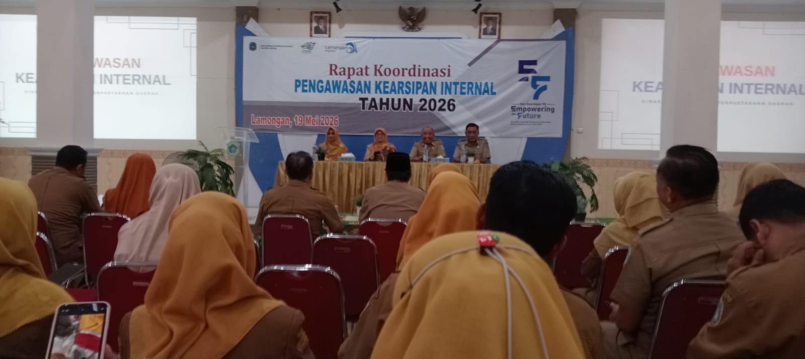 Foto: Rapat Koordinasi Pengawasan Kearsipan Internal Tahun 2026