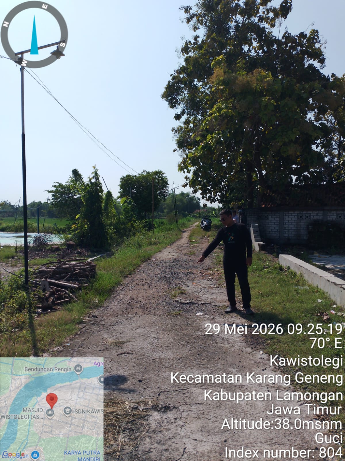 Foto: Monitoring Dana Desa Tahun 2026 di Desa Kawistolegi