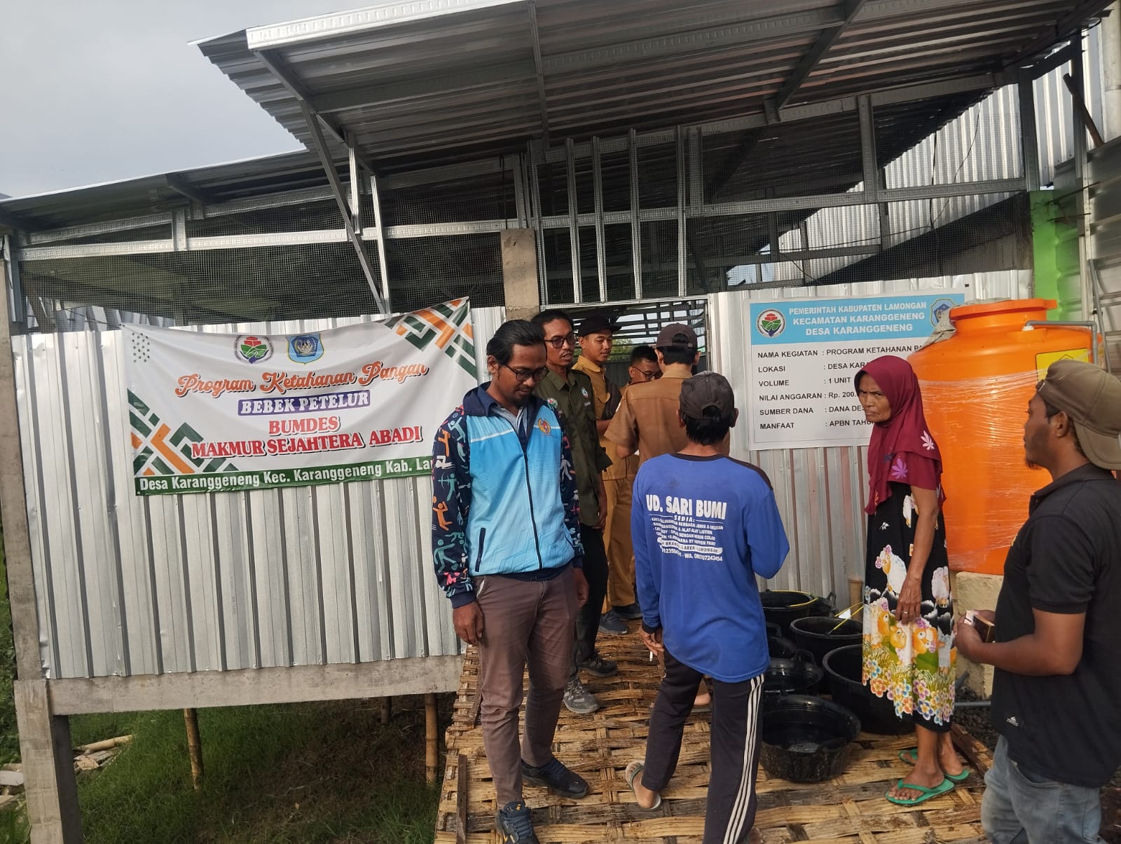 Foto: Monitoring dan Evaluasi di Desa Karanggeneng Berjalan Lancar