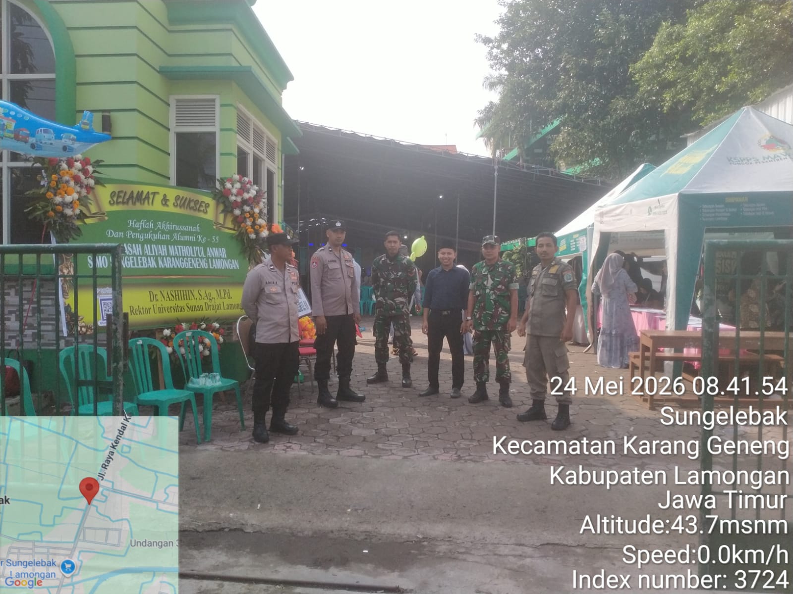 Foto: Sinergi PAM Haflah Akhirussanah MA Matholi’ul Anwar