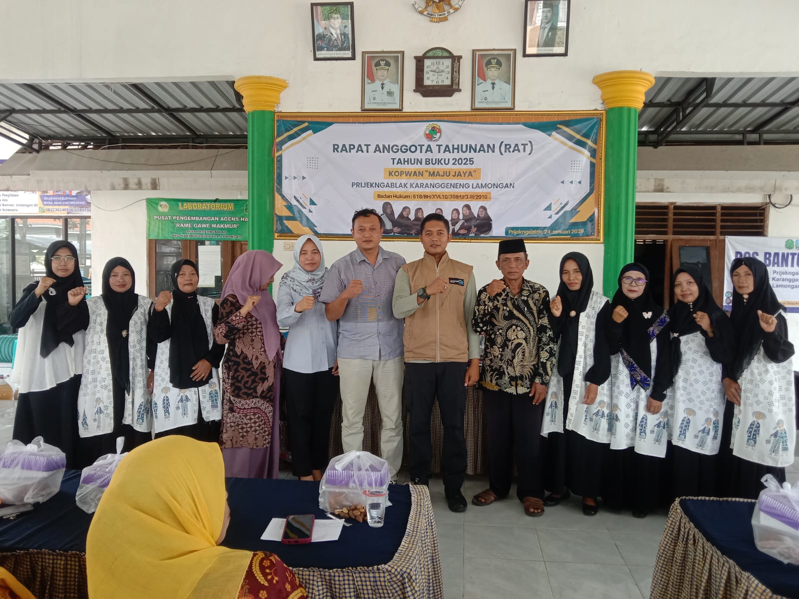 Foto: RAT Koperasi Wanita Maju Jaya Desa Prijekngablak