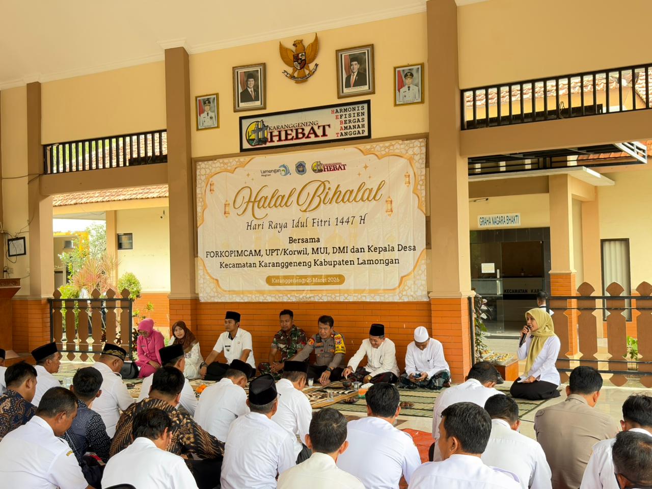 Foto: Halal Bi halal Pererat Kebersamaan di Kecamatan Karanggeneng