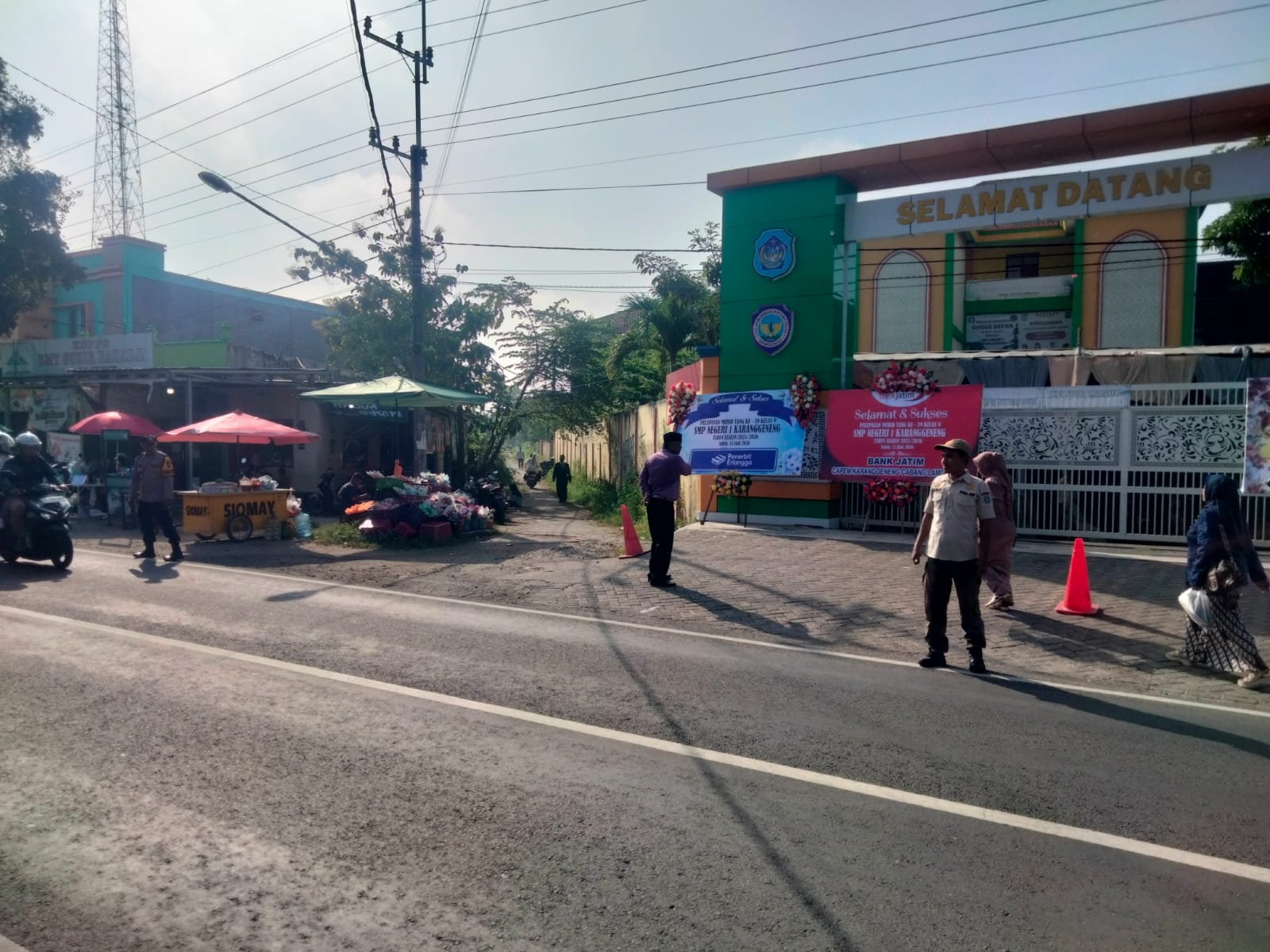 Foto: PAM Pelepasan Murid SMP Negeri 1 Karanggeneng Berlangsung Tertib dan Lancar
