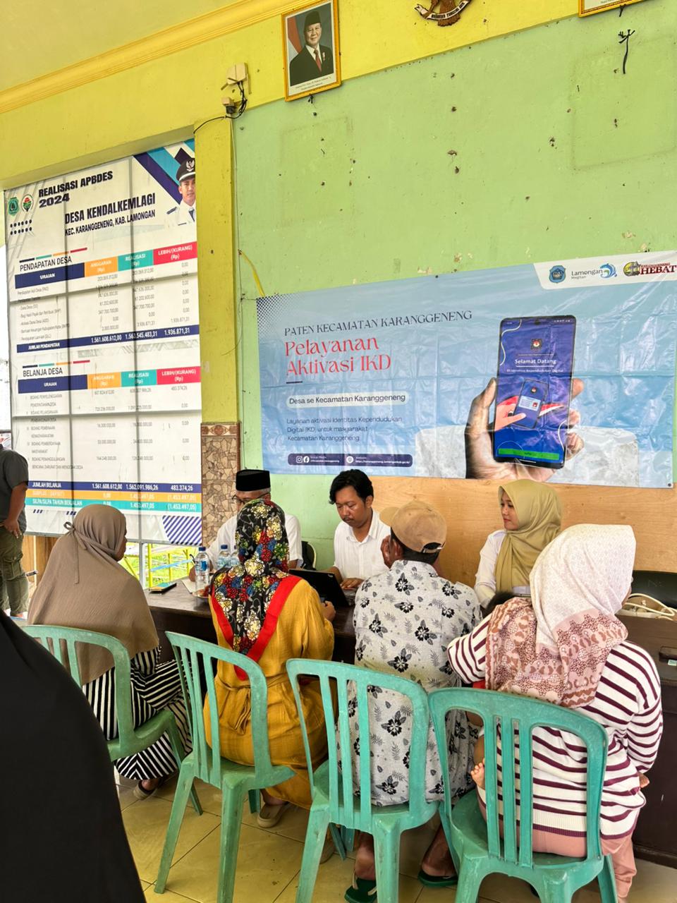 Aktivasi Identitas Kependudukan Digital (IKD) di Desa Kendalkemlagi