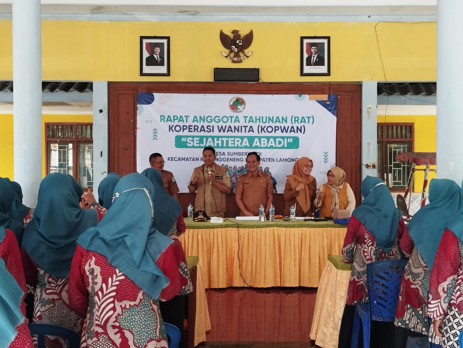 Rapat Anggota Tahunan KOPWAN "Sejahtera Abadi" Desa Sumberwudi