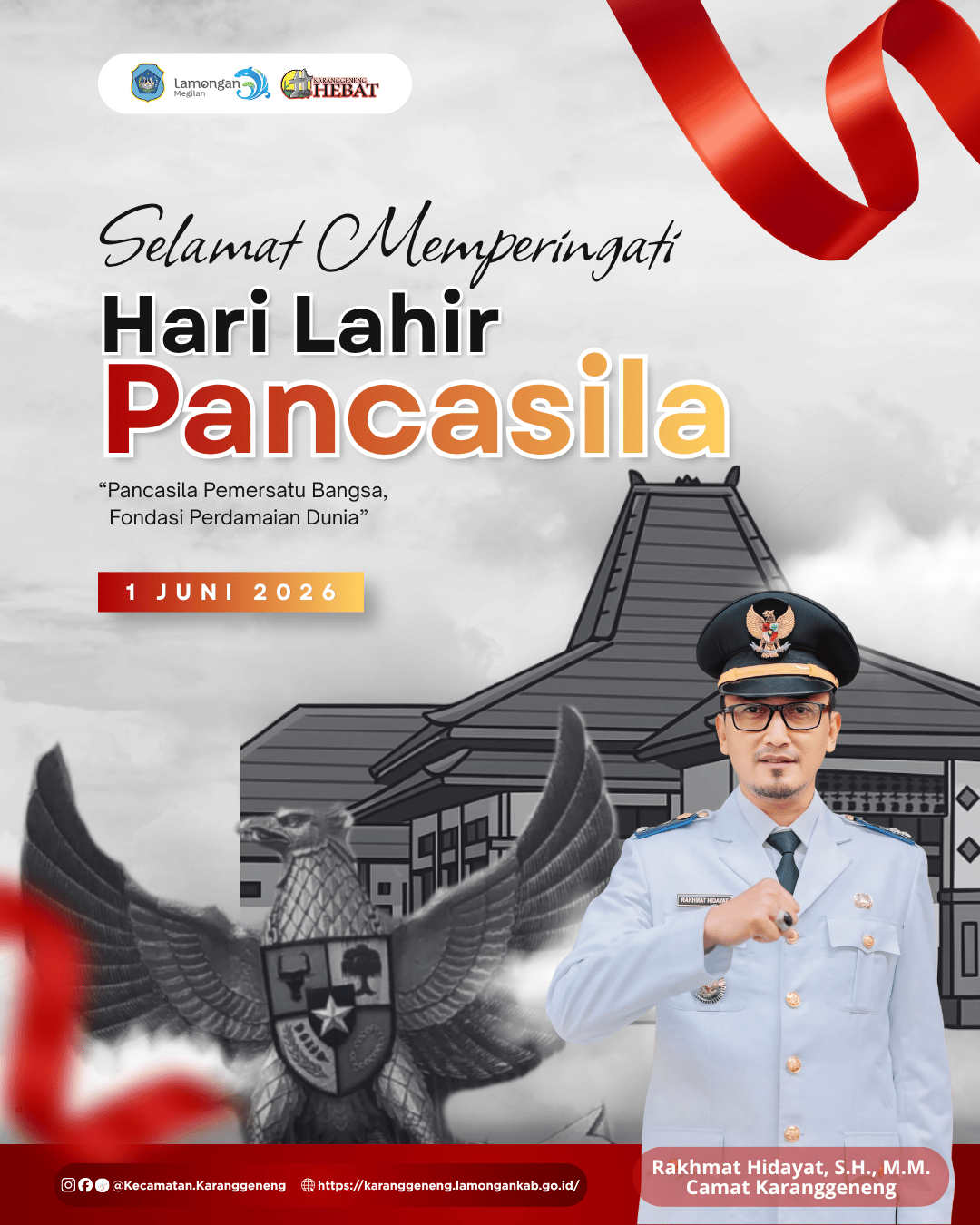 Foto: Selamat Hari Lahir Pancasila 1 Juni 2026