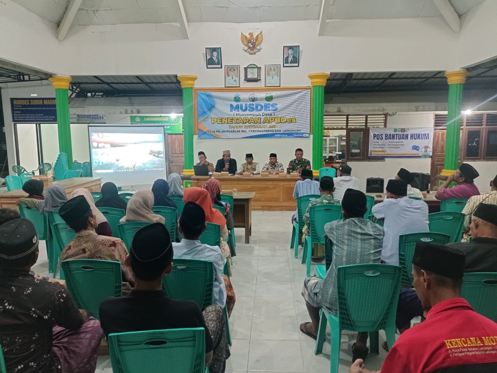 Foto: Musyawarah Desa Penetapan APBDes Desa Prijekngablak