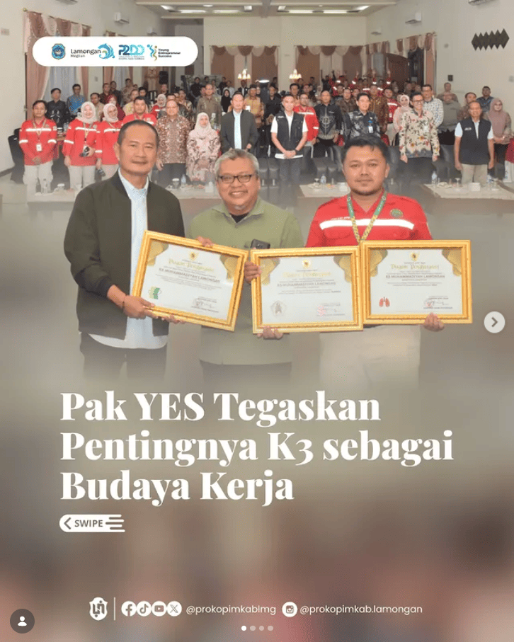 Foto: Pak YES Tegaskan Pentingnya K3 sebagai Budaya Kerja