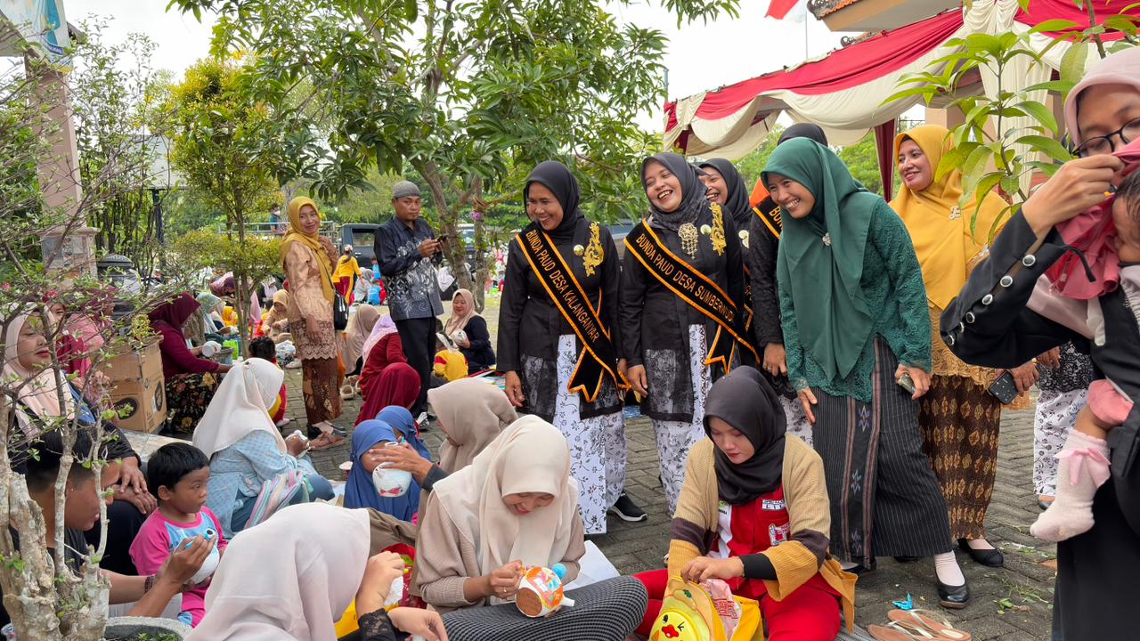 Foto: Semarak Harlah PGTKN ke-16 dan Hari Kartini, PAUD Karanggeneng Gelar Lomba Kreatif Anak