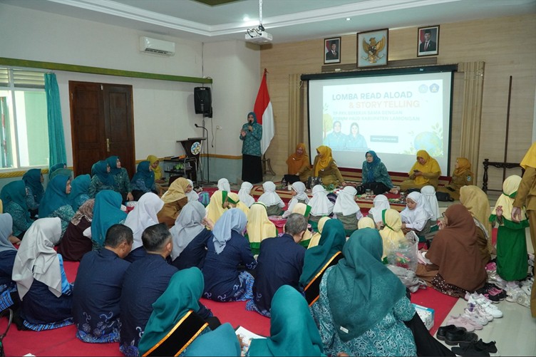 Foto: Perwakilan Kecamatan Karanggeneng Berpartisipasi dalam Lomba Story Telling dan Read Aloud Tingkat Kabupaten Lamongan