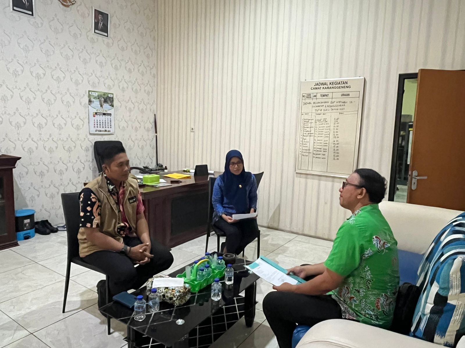 Foto: Koordinasi Lanjutan Internal Bersama Tamu OPD Lain di Kecamatan Karanggeneng