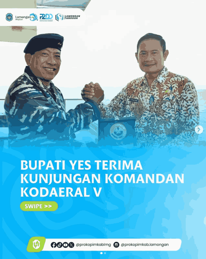 Foto: Bupati Yes Terima Kunjungan Komandan Kodaeral V