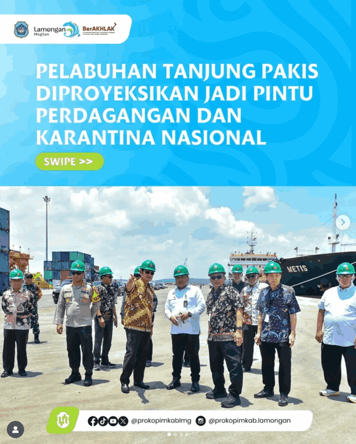Foto: Pelabuhan Tanjung Pakis Diproyeksikan Jadi Pintu Perdagangan dan Karantina Nasional