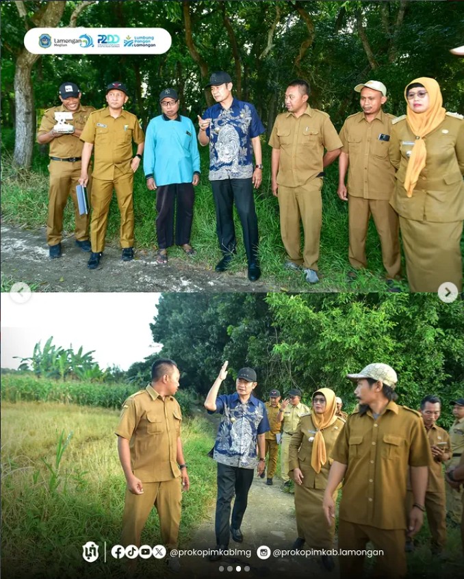 Foto: Pertahankan Swasembada Pangan, Pak YES Perkuat Sistem Irigasi di Wilayah Utara