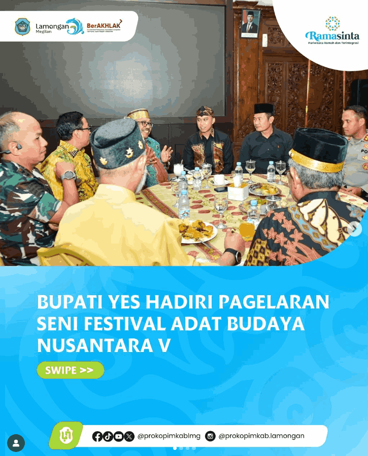 Foto: Bupati Yes Hadiri Pagelaran Seni Festival Adat Budaya Nusantara V