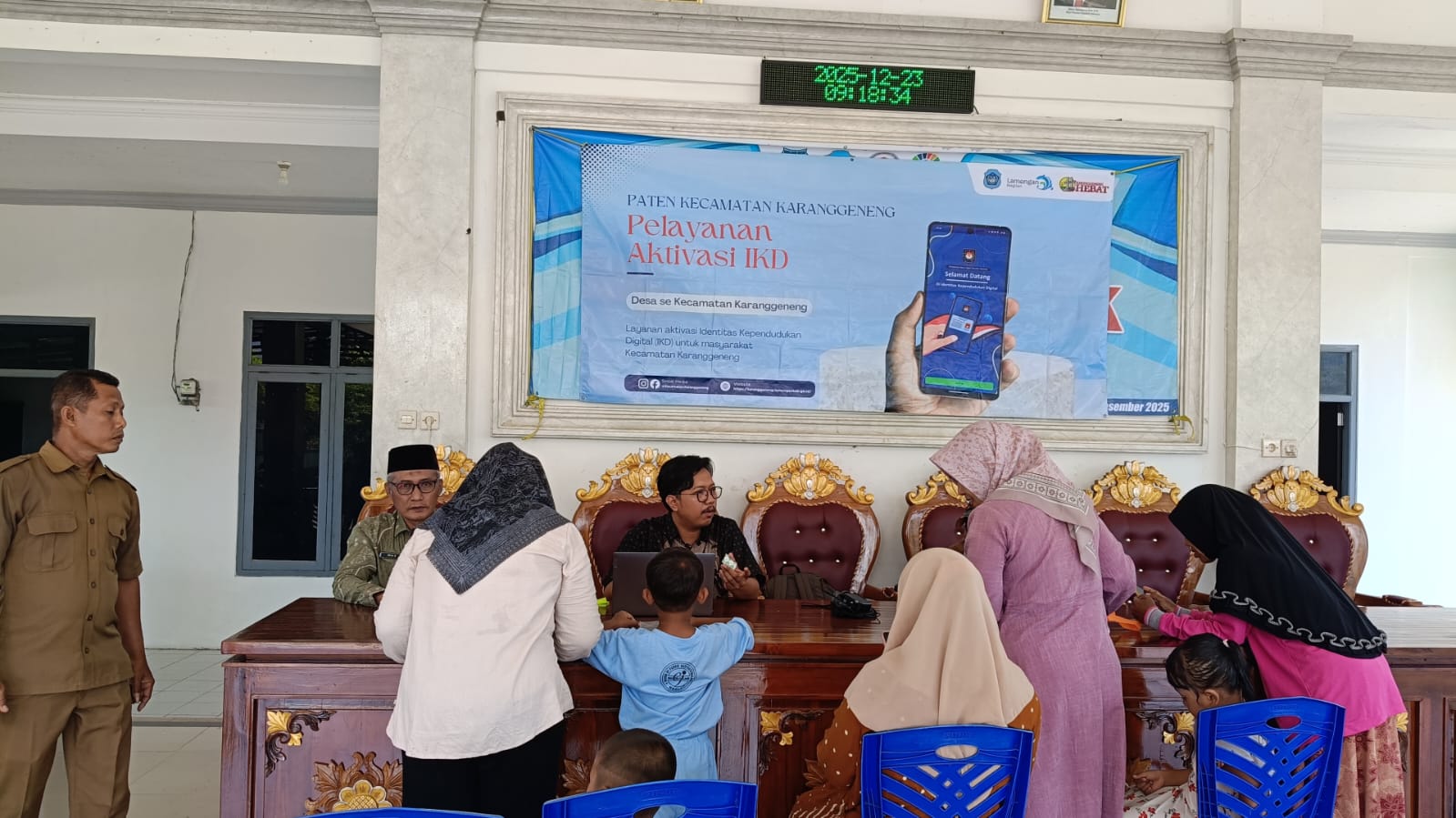 Foto: Aktivasi IKD di Desa Kaligerman