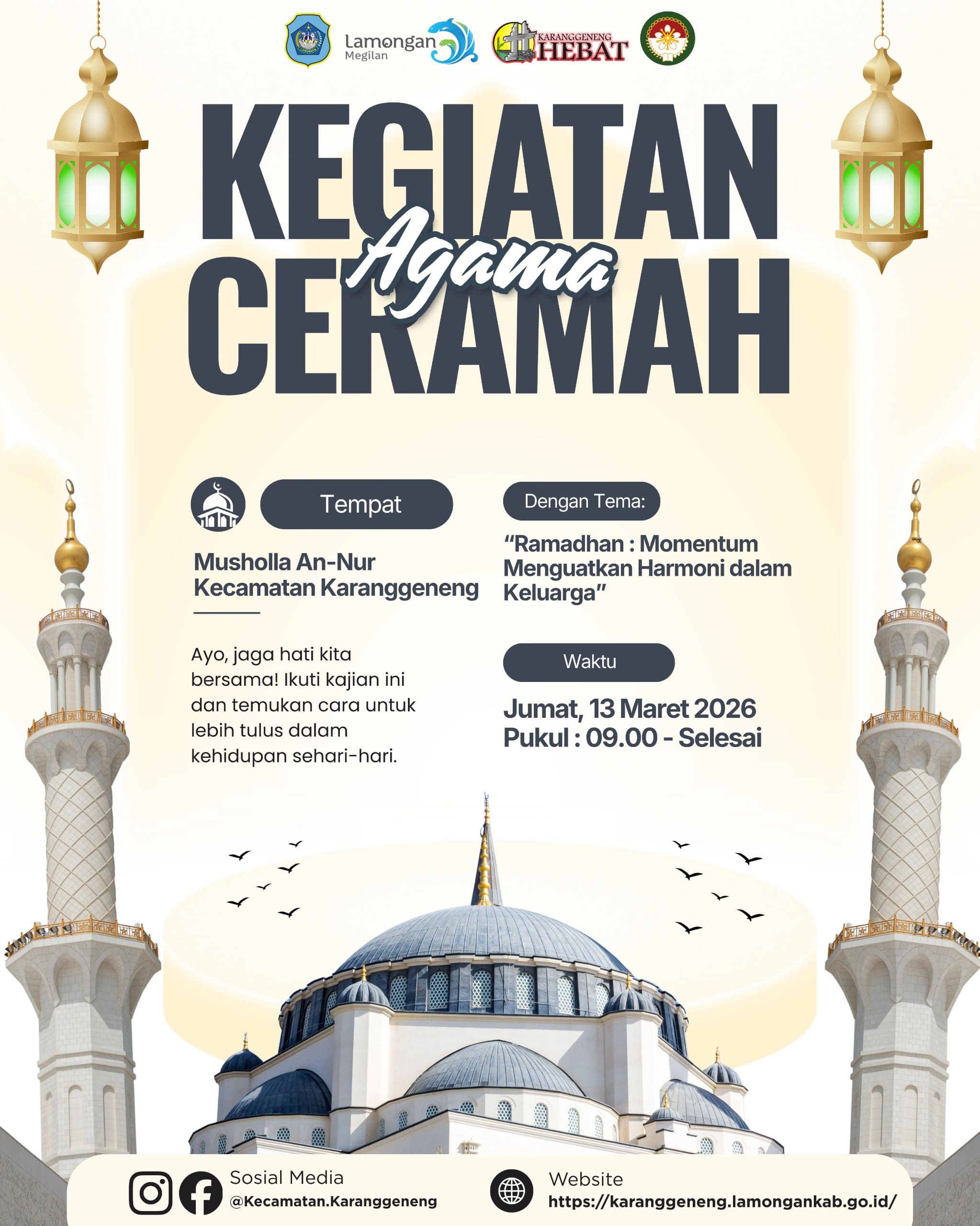 Foto: Kegiatan Ceramah Agama