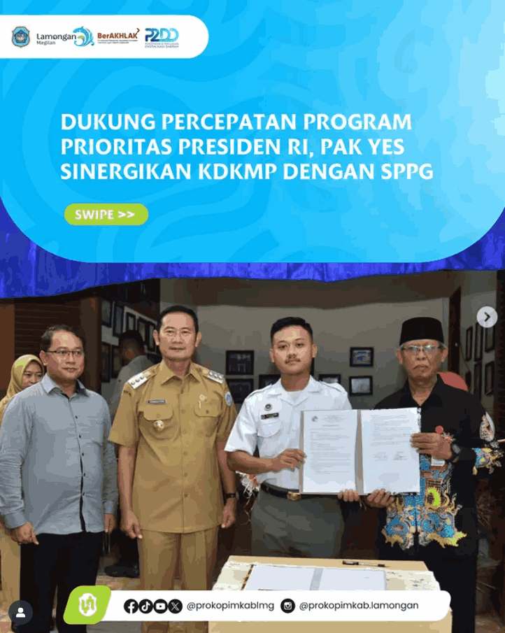 Foto: Dukung Percepatan Program Prioritas Presiden RI, Pak YES Sinergikan KDKMP dengan SPPG