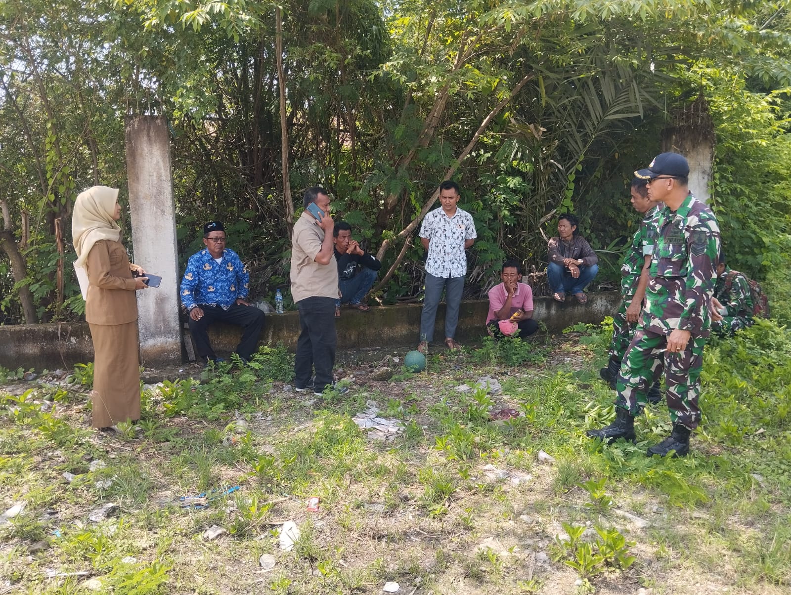 Foto: Kunjungan ke KendalKemlagi Masalah lahan KDKMP