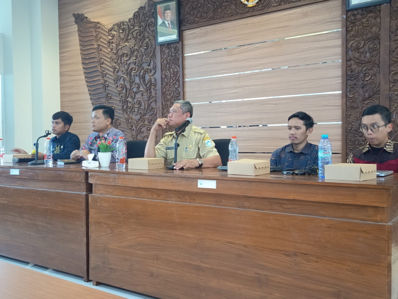 Perwakilan Kecamatan Karanggeneng Hadiri Bimtek Penetapan dan Penegasan Batas Desa