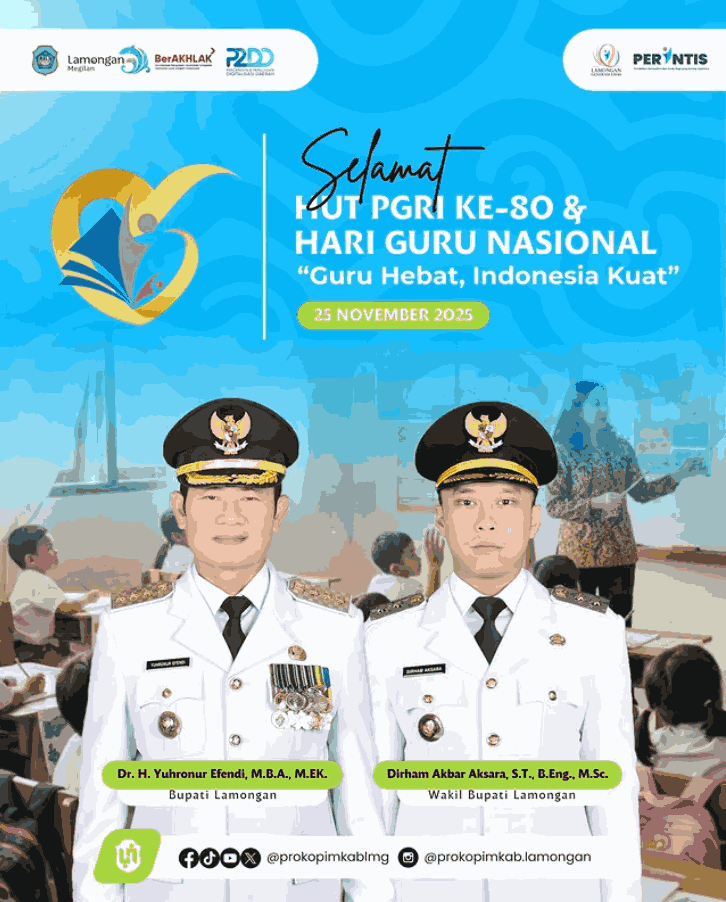 Foto: Selamat Hari Guru Nasional dan HUT PGRI Ke-80