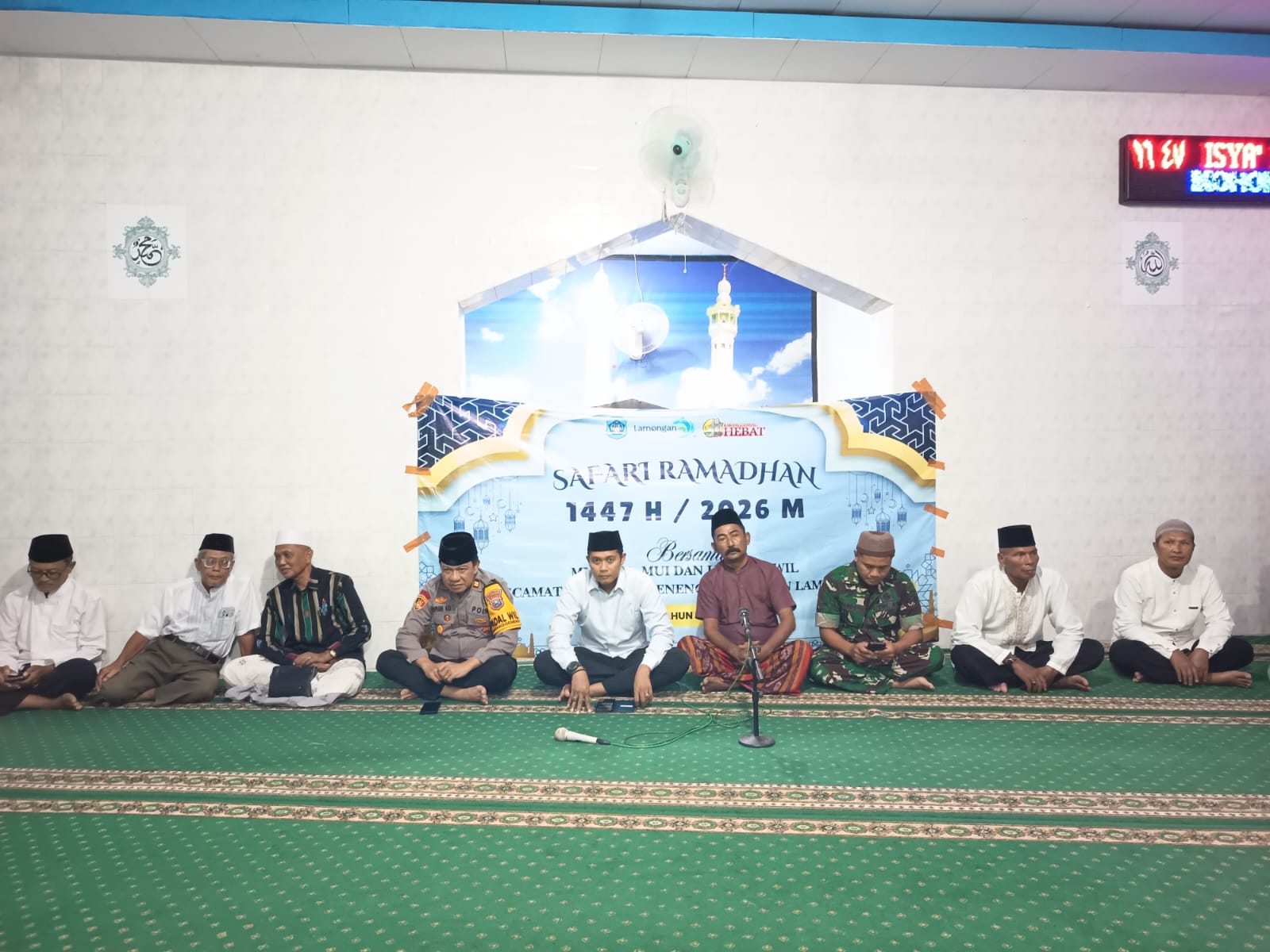 Foto: Safari Ramadhan Kecamatan Karanggeneng di Desa Mertani Pererat Silaturahmi dengan Masyarakat