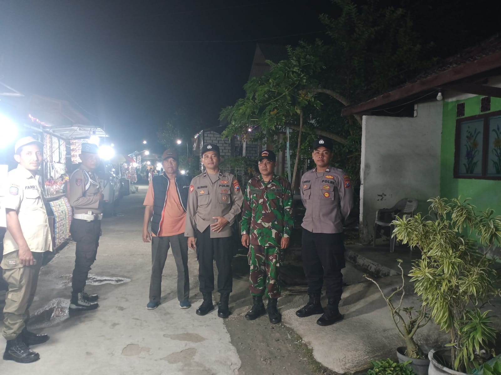 Foto: Giat PAM di Desa Kendalkemlagi Berjalan Aman dan Kondusif