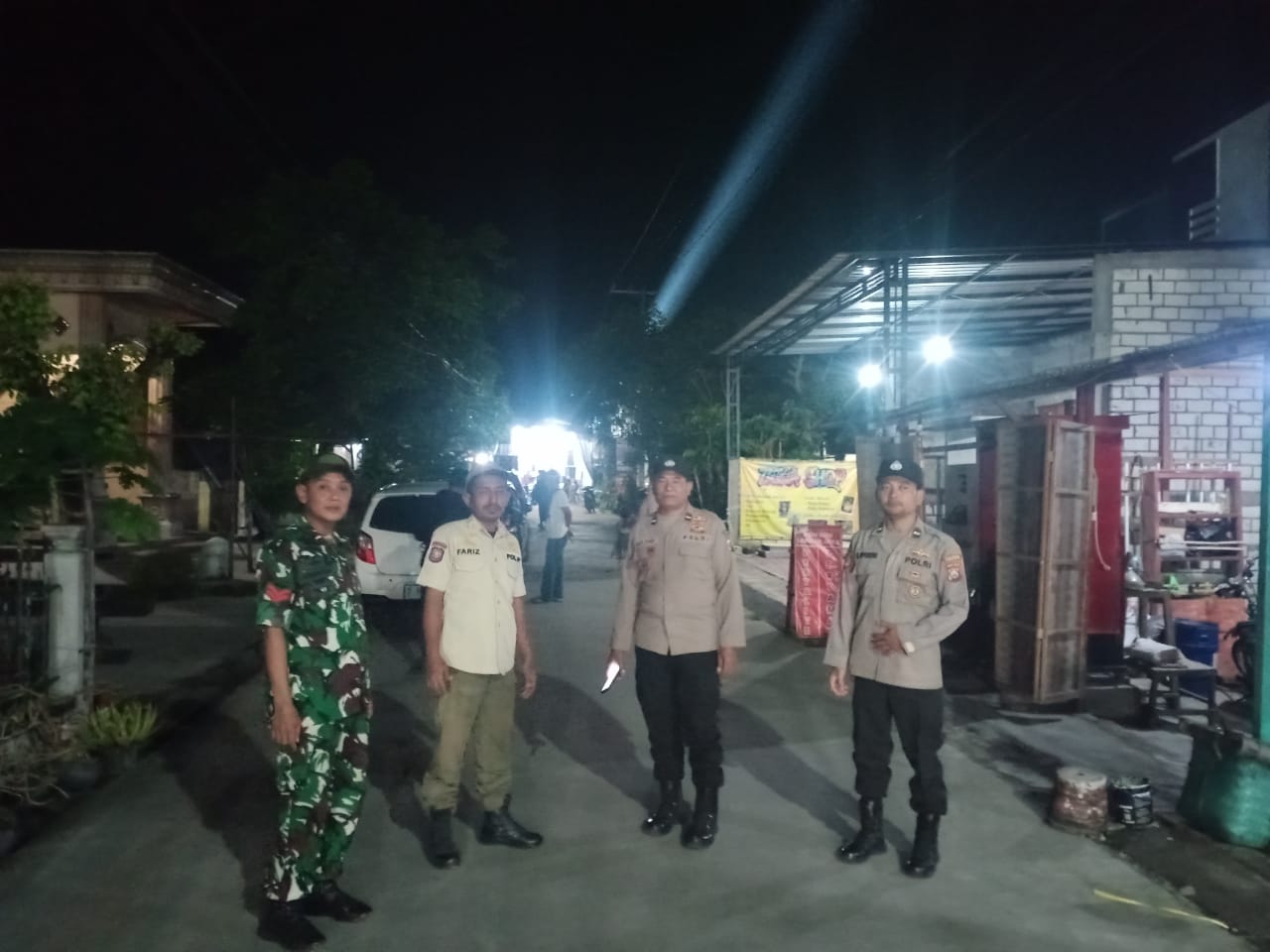 Foto: Giat masyarakat PAM di desa banjarmadu