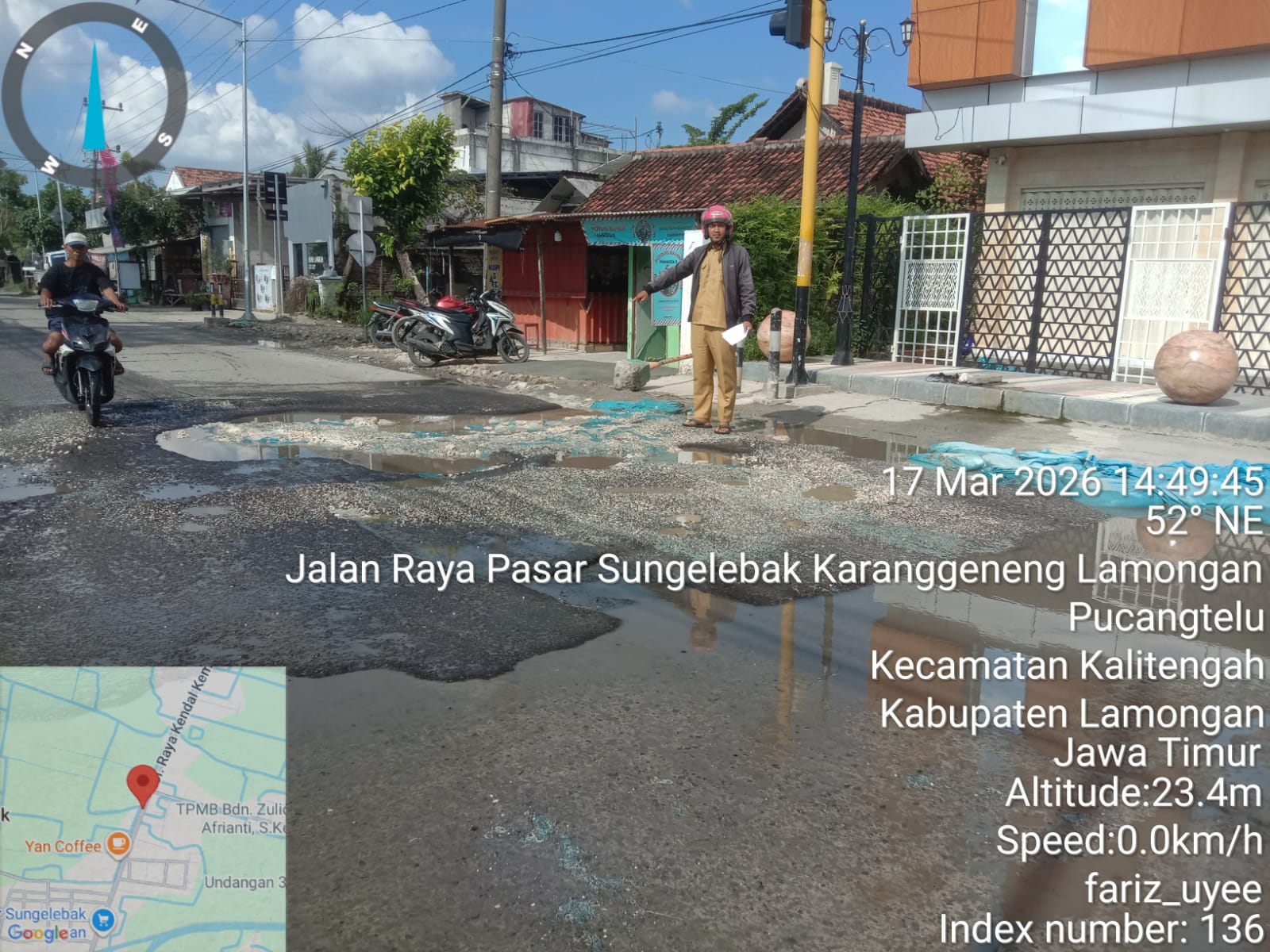 Foto: Survei Jalan Rusak di Poros Jalan Raya Karanggeneng, Upaya Percepat Penanganan Infrastruktur