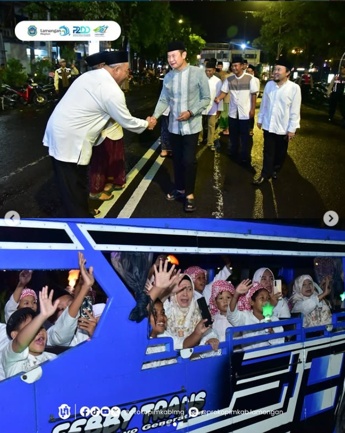 Foto: Sambut Hari Raya Iduladha 1447 H, Bupati Yes Berangkatkan Takbir Keliling