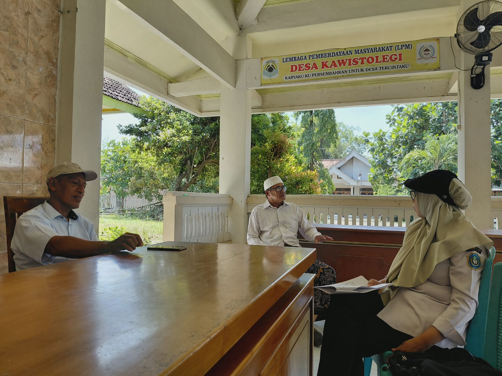 Foto: Monitoring Ketahanan Pangan di Desa Kawistolegi