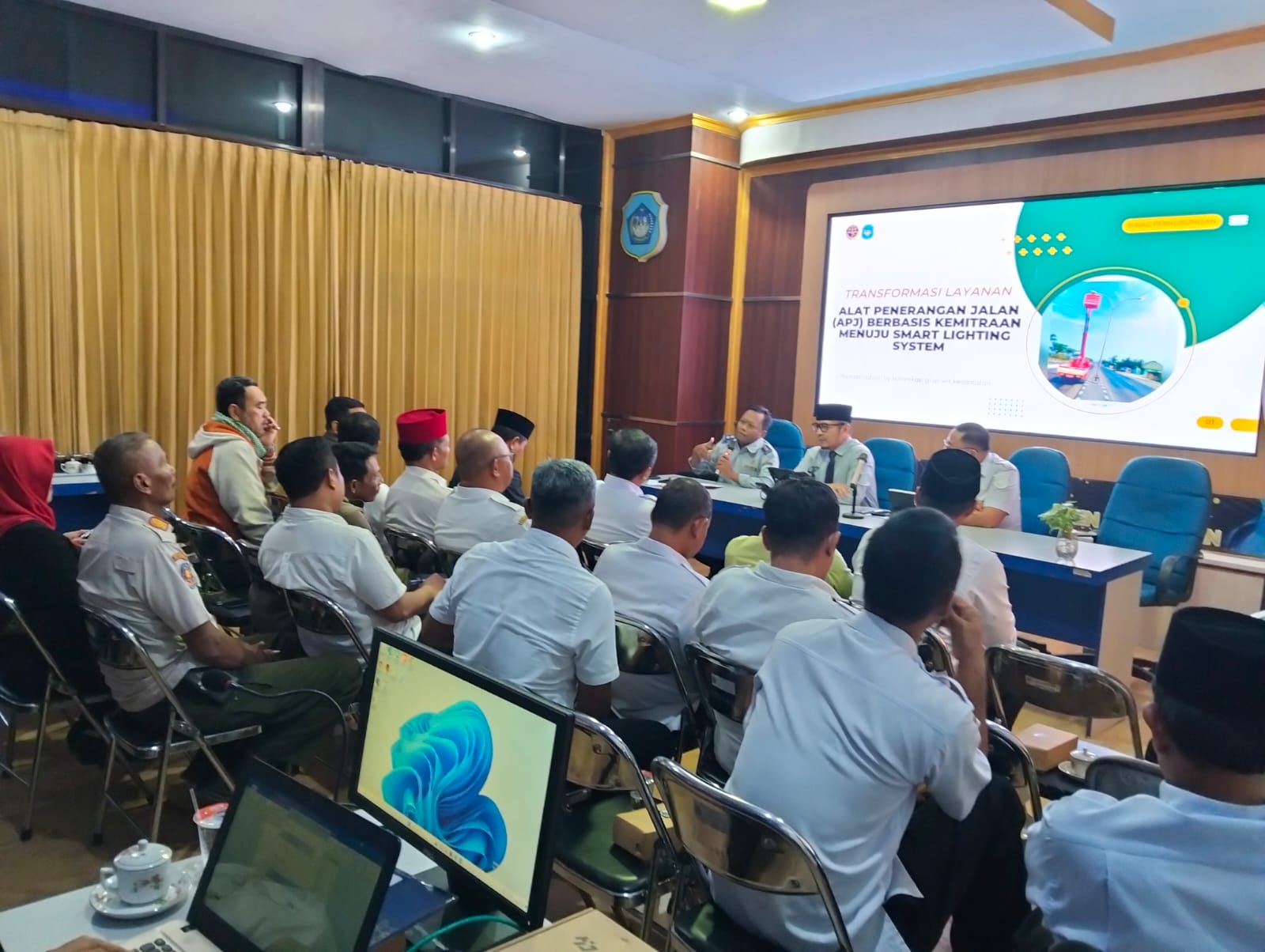 Foto: Sosialisasi Transformasi Layanan Alat Penerangan Jalan (APJ) Menuju Smart Lighting System