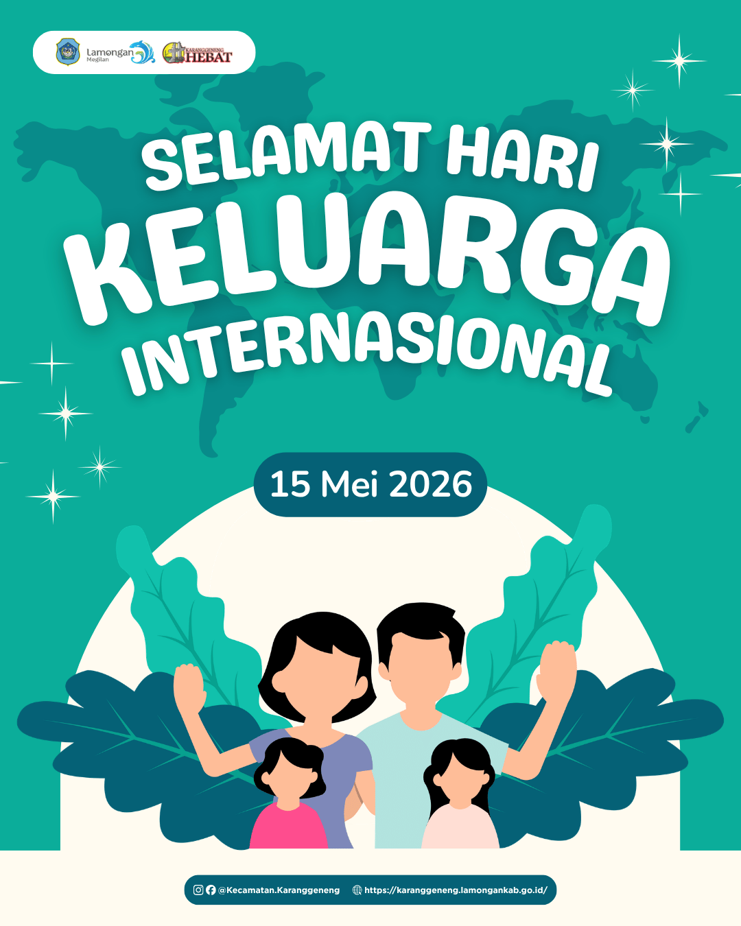Foto: Selamat Hari Keluarga Internasional Tahun 2026