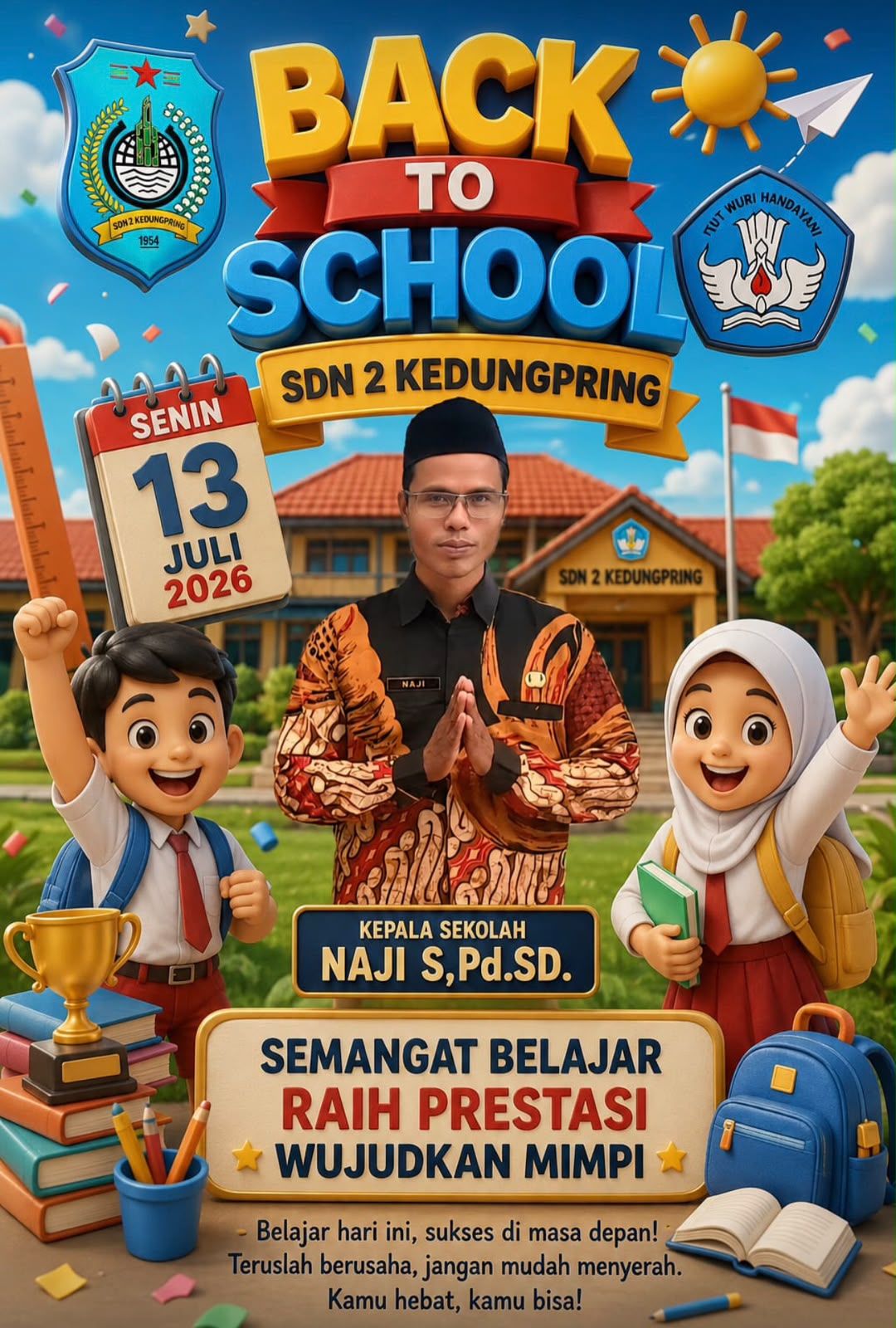 Foto: Back To School SDN 2 Kedungpring