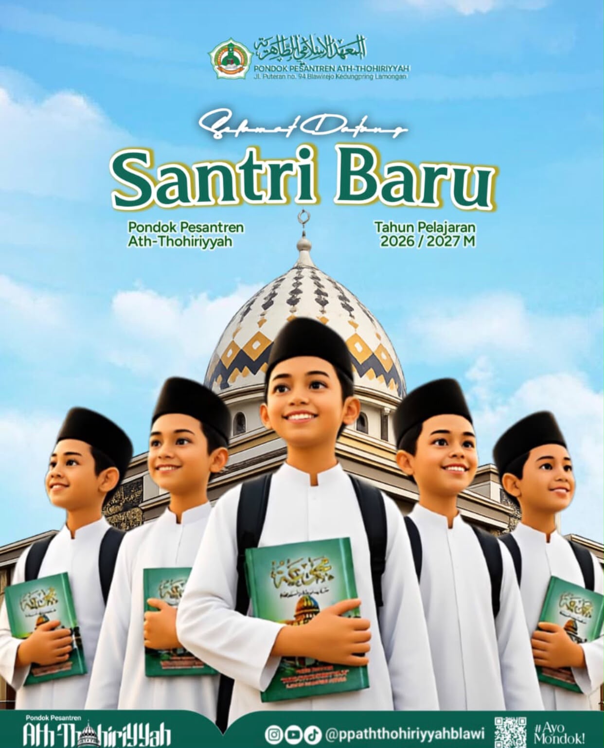 Foto: Selamat Datang Santri Baru Pondok Pesantrean Ath Thohiriyyah