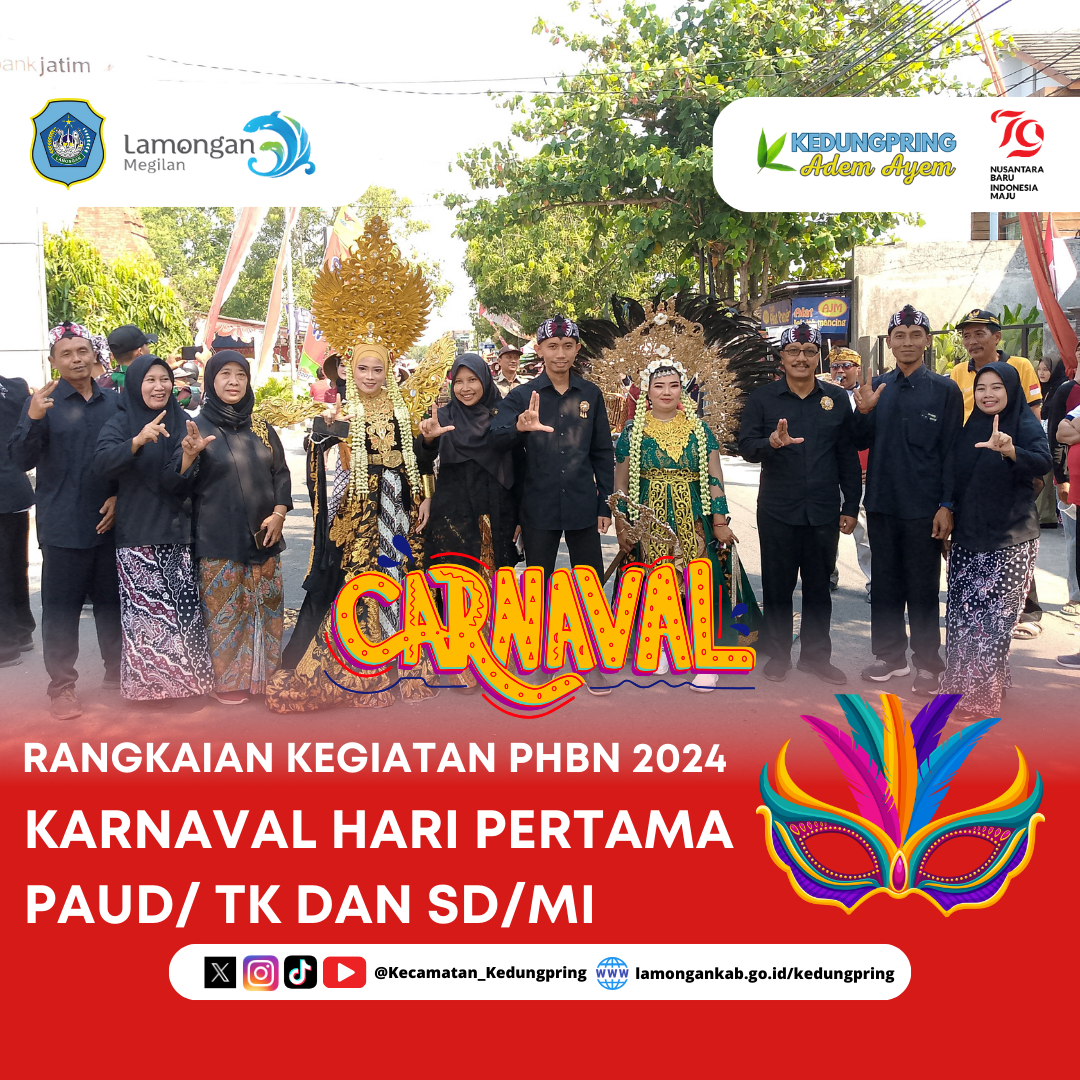 Karnaval Paud/TK/RA dan SD/MI