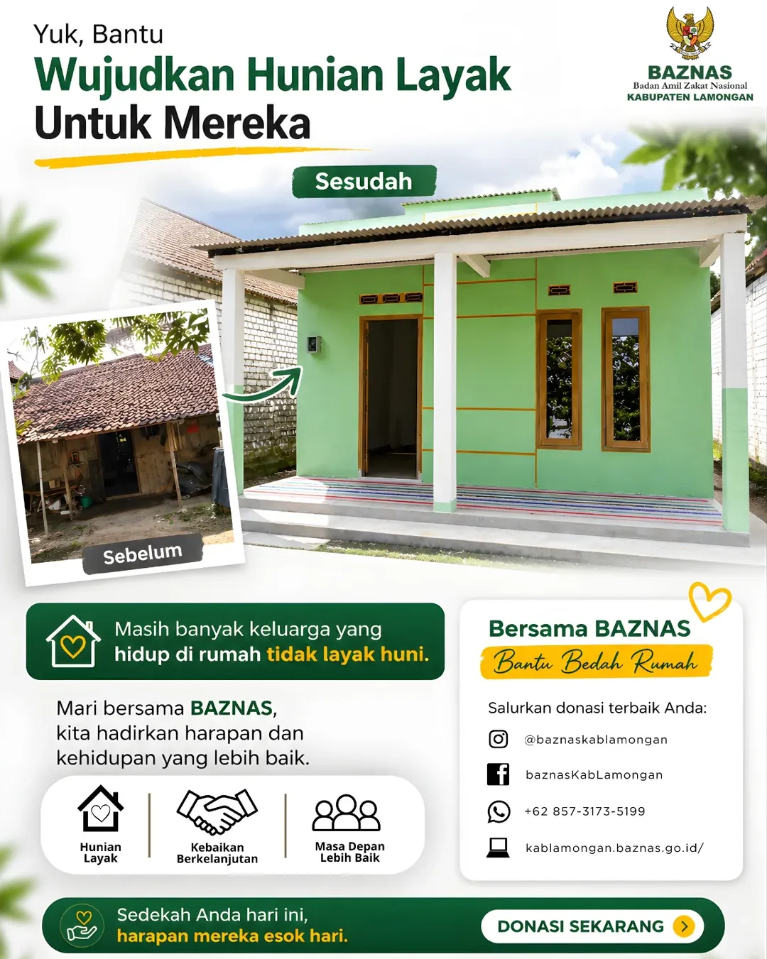 Foto: Wujudkan Hunian Layak Untuk Mereka