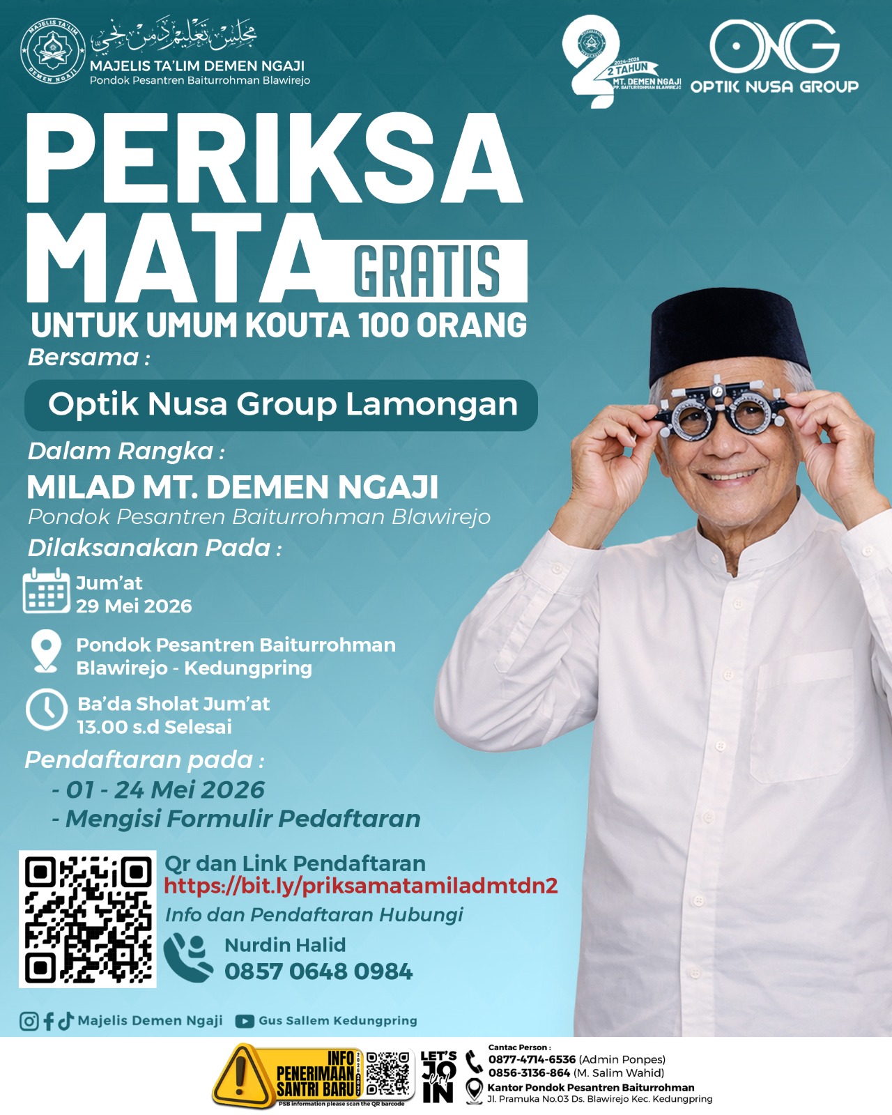 Foto: PEMERIKSAAN MATA GRATIS