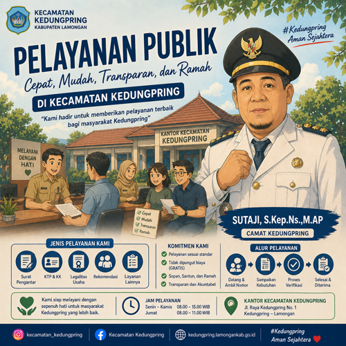 Foto: Pelayanan Publik Kecamatan Kedungpring