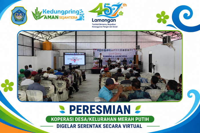 Foto: Peresmian Koperasi Desa/Kelurahan Merah Putih Digelar Serentak Secara Virtual