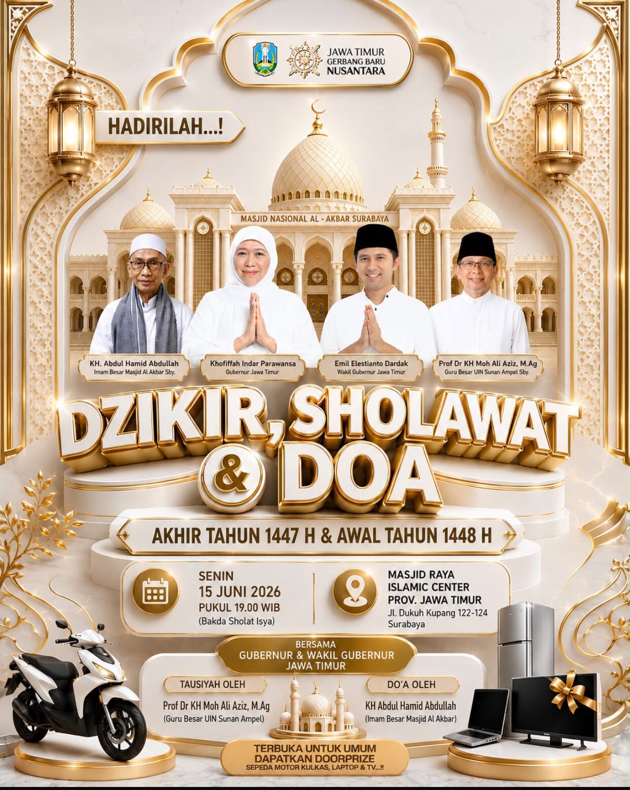 Foto: Dzikir, Sholawat dan Doa Akhir Tahun 1447 H dan Awal Tahun 1448 H