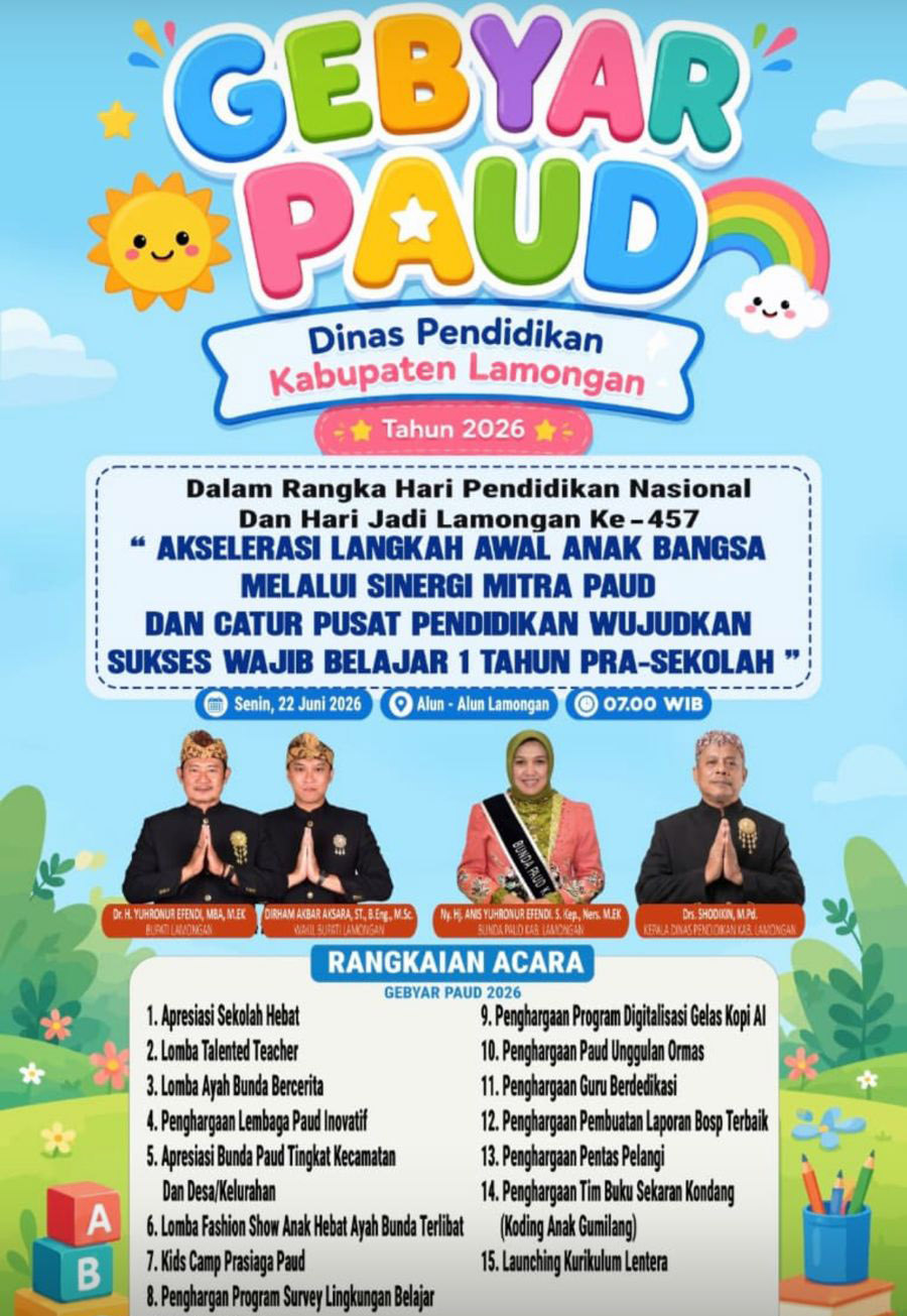 Gebyar PAUD Kabupaten Lamongan