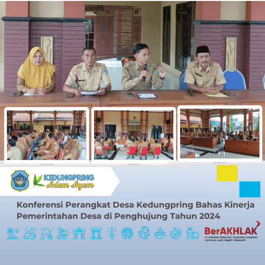 Konferensi Perangkat Desa Kedungpring Bahas Kinerja Pemerintahan Desa di Penghujung Tahun 2024